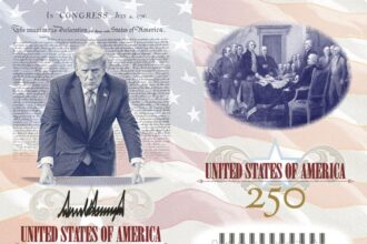 cultul personalitatii in sua presedintele trump a prezentat un nou model de pasaport american in care apare fotografia sa 6a3fb29878edf