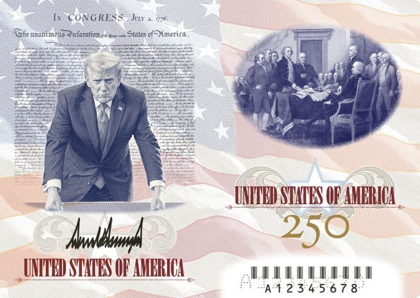 cultul personalitatii in sua presedintele trump a prezentat un nou model de pasaport american in care apare fotografia sa 6a3fb29878edf