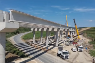 video autostrada a3 transilvania montarea grinzilor la cel mai lung viaduct din romania aproape finalizata 6a3be84c2c15d