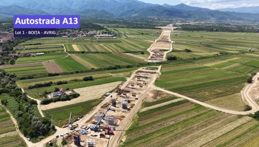 video autostrada sibiu fagaras turcii de la makyol au ajuns la un progres de 13 la nodul rutier boita dintre a13 a1 si dn7 6a3786961c476