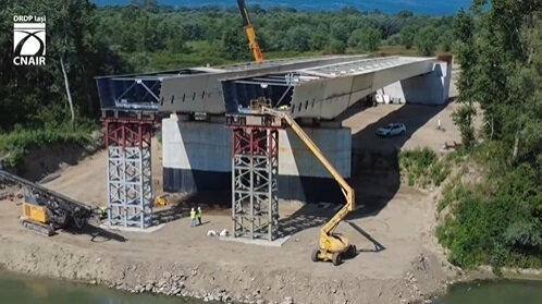 autostrada unirii a8 cum mai arata podul peste prut de la ungheni inceput in primavara anului trecut 6a5a2cf679708