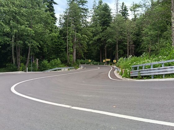 foto drumul montan din vrancea unde au fost construite opt viaducte de coasta a fost receptionat la finalizarea lucrarilor de modernizare 6a4e331b9a120