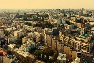 ucraina o serie de explozii auzite la kiev dupa o alerta de rachete afp 6a55d5c9cc7b9