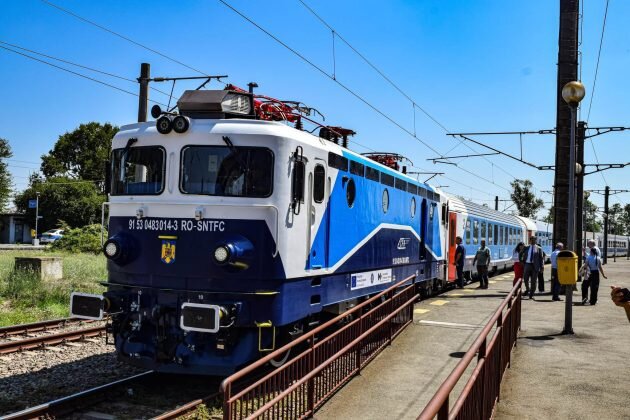 foto ultima locomotiva electrica modernizata la brasov prin pnrr este gata de drum 6a7b142c63aaf