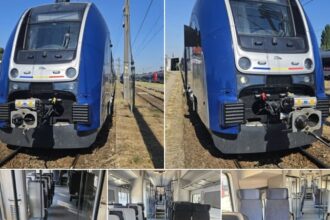 trenuri noi primele patru rame electrice regionale pesa au fost livrate catre transferoviar calatori arf 6a884331c6ea2