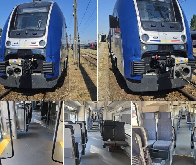 trenuri noi primele patru rame electrice regionale pesa au fost livrate catre transferoviar calatori arf 6a884331c6ea2