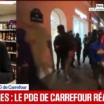 carrefour estimeaza pierderi de zeci de milioane de euro dupa protestele violente din franta 1 500 de comercianti afectati 6ad4c83a81364