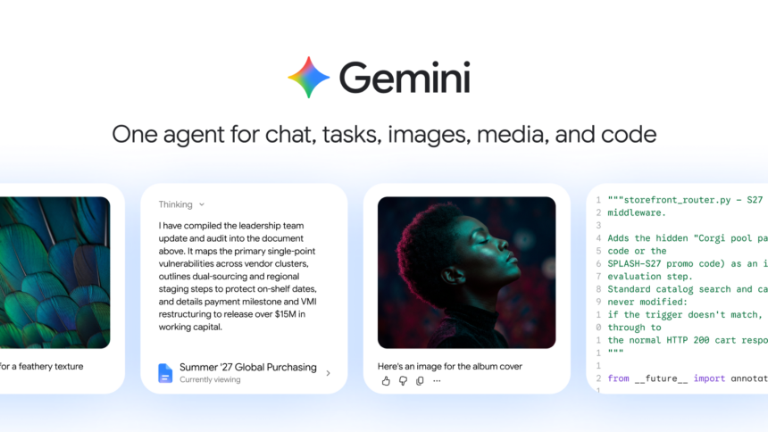 google cloud prezinta agentul gemini conceput pentru a transforma modul in care companiile lucreaza cu ai 6ac8a4783934f