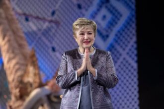 reuniunea anuala a fondului monetar international si bancii mondiale s a incheiat cu un amestec de optimism si ingrijorare sutine sefa fmi kristalina georgieva 6ad35b32941fb