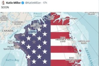 trump infige steagul sua in groenlanda si anunta lansarea unor activitati masive de explorare de petrol gaze si minereuri in noua si frumoasa noastra groenlanda 6acf1fb781328