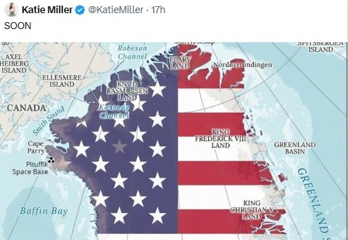 trump infige steagul sua in groenlanda si anunta lansarea unor activitati masive de explorare de petrol gaze si minereuri in noua si frumoasa noastra groenlanda 6acf1fb781328