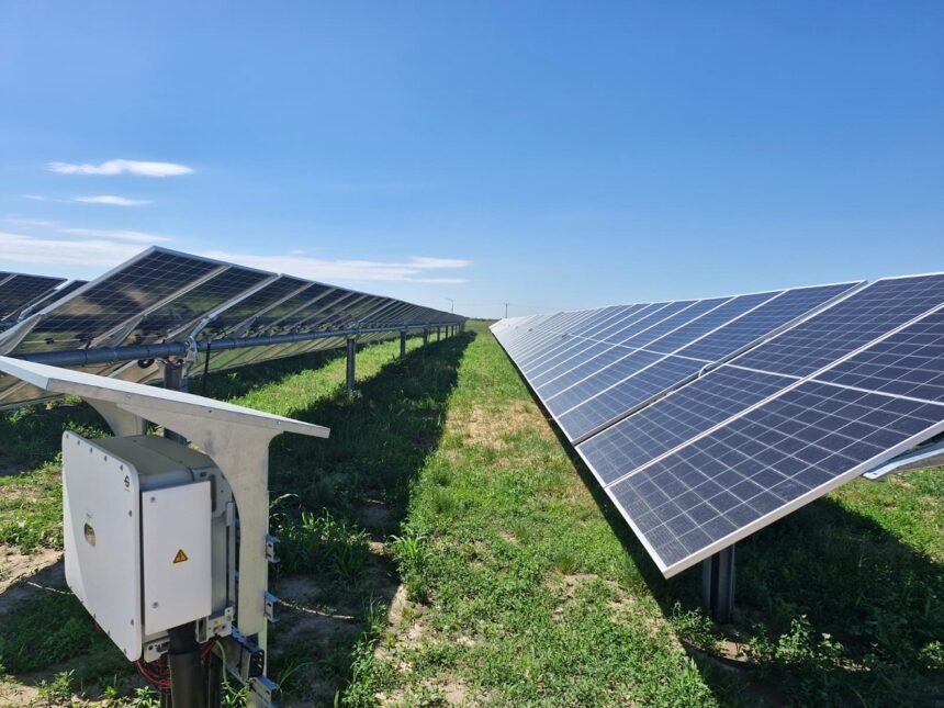 un nou parc fotovoltaic a fost terminat si conectat la retea in sudul romaniei slobozia 73 mw in giurgiu al israelienilor de la nofar energy 6ada71429a3de