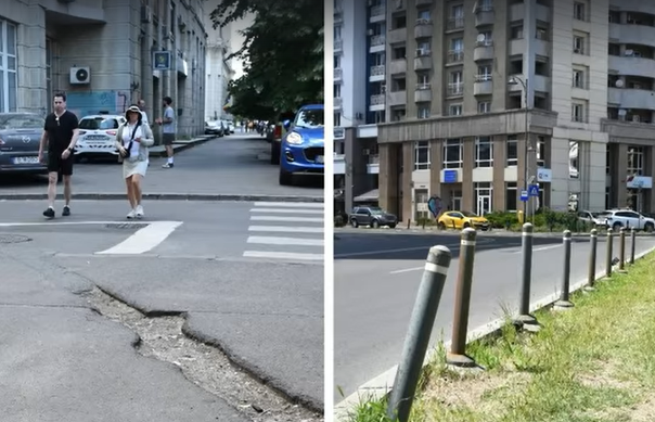 video inainte si dupa cum arata un bulevard refacut din centrul capitalei fara masini pe trotuare 6abea5ac5e118