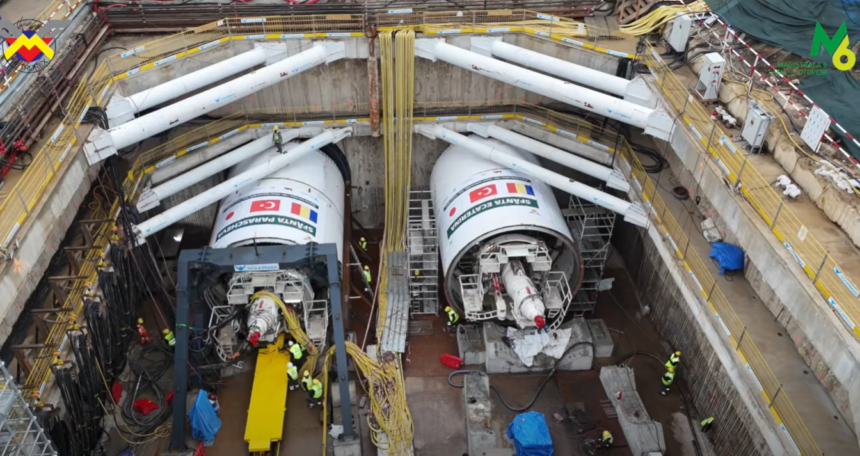 video metroul de otopeni incepe excavarea tunelurilor pe sectiunea nord a magistralei 6 cum arata sfintele parascheva si ecaterina 6ad8d97963c15